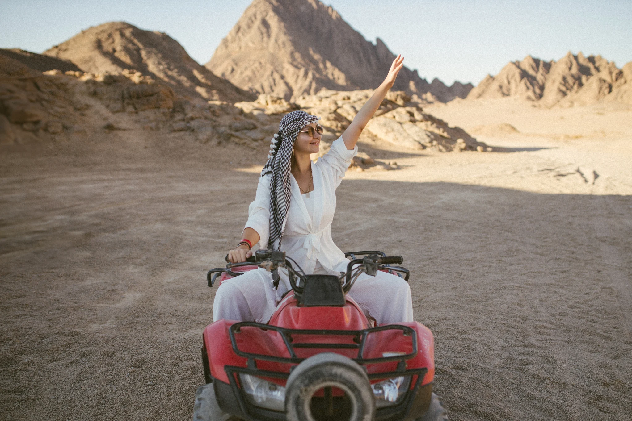 Desert landscape near Hurghada