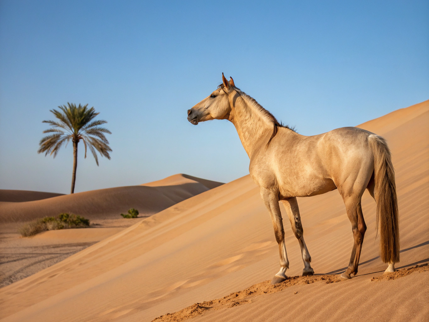 Horseback riding excursion along the Red Sea desert shoreline