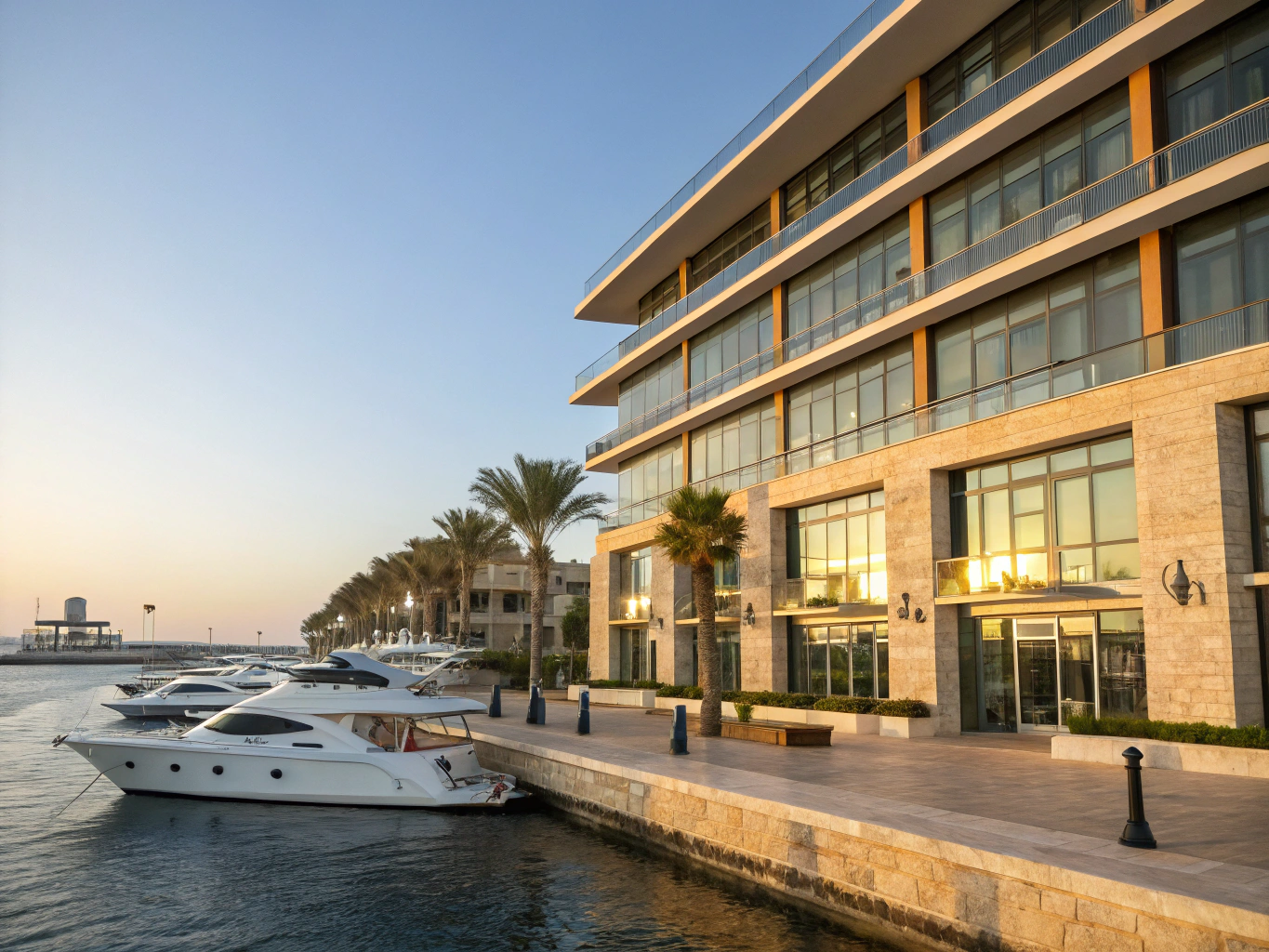 Grand Mosque and Hurghada Marina promenade during city tour