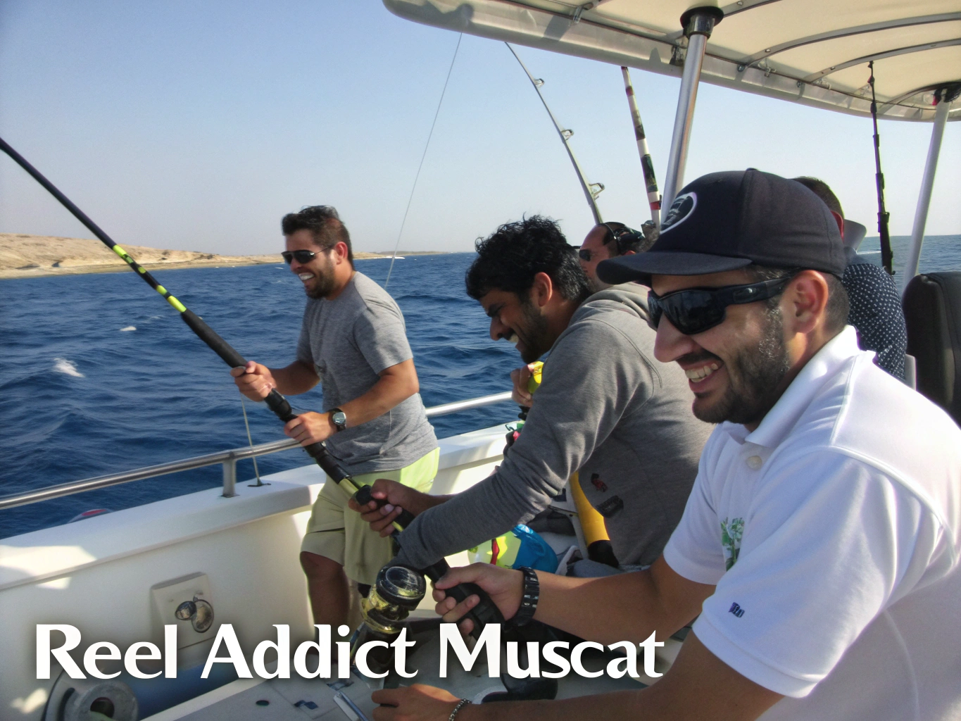 Local crew preparing the boat at Hurghada harbor